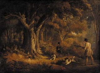 Edward Duncan, R.W.S. - The pheasant shoot