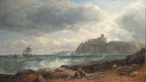 Edward Duncan - Tantallon Castle, Coast of Haddingtonshire