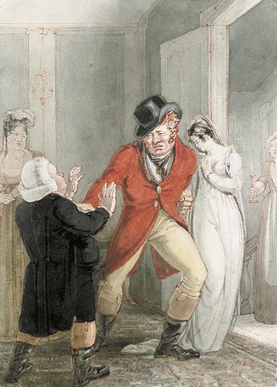 Edward Francis Burney - Stealing Beauty Away