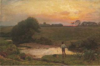 Edward Frederick Brewtnall, R.W.S., R.B.A. - The Final Cast Of The Day