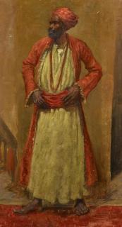 Edward Frederick Ertz - Porträt eines Algeriers