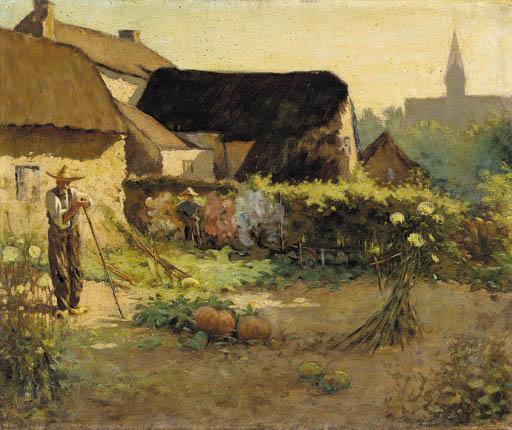 Edward Frederick Ertz - The Vegetable Garden