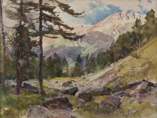 Edward Harrison Compton - Alpine Landschaft