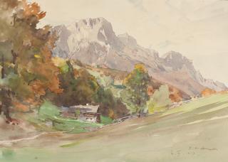 Edward Harrison Compton - Der Hochkalter bei Berchtesgaden