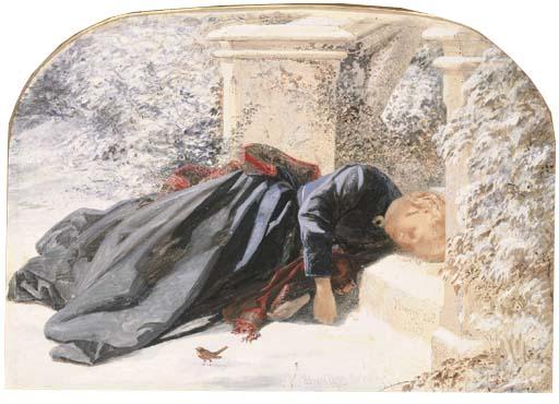 Edward Henry Corbould, R.A. - Cold