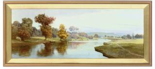 Edward Henry Holder - A summer\'s day on the river