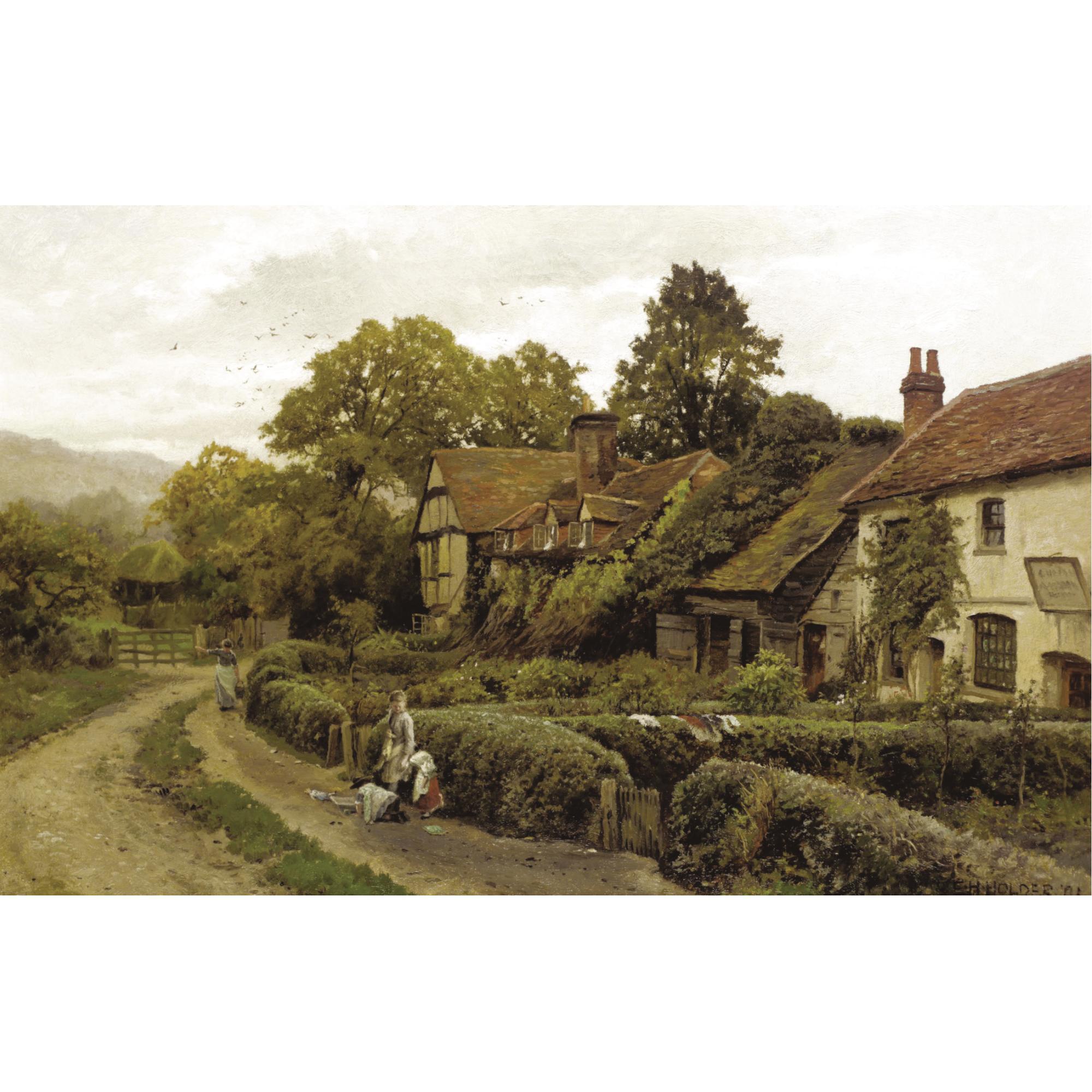 Edward Henry Holder - The Broken Cart