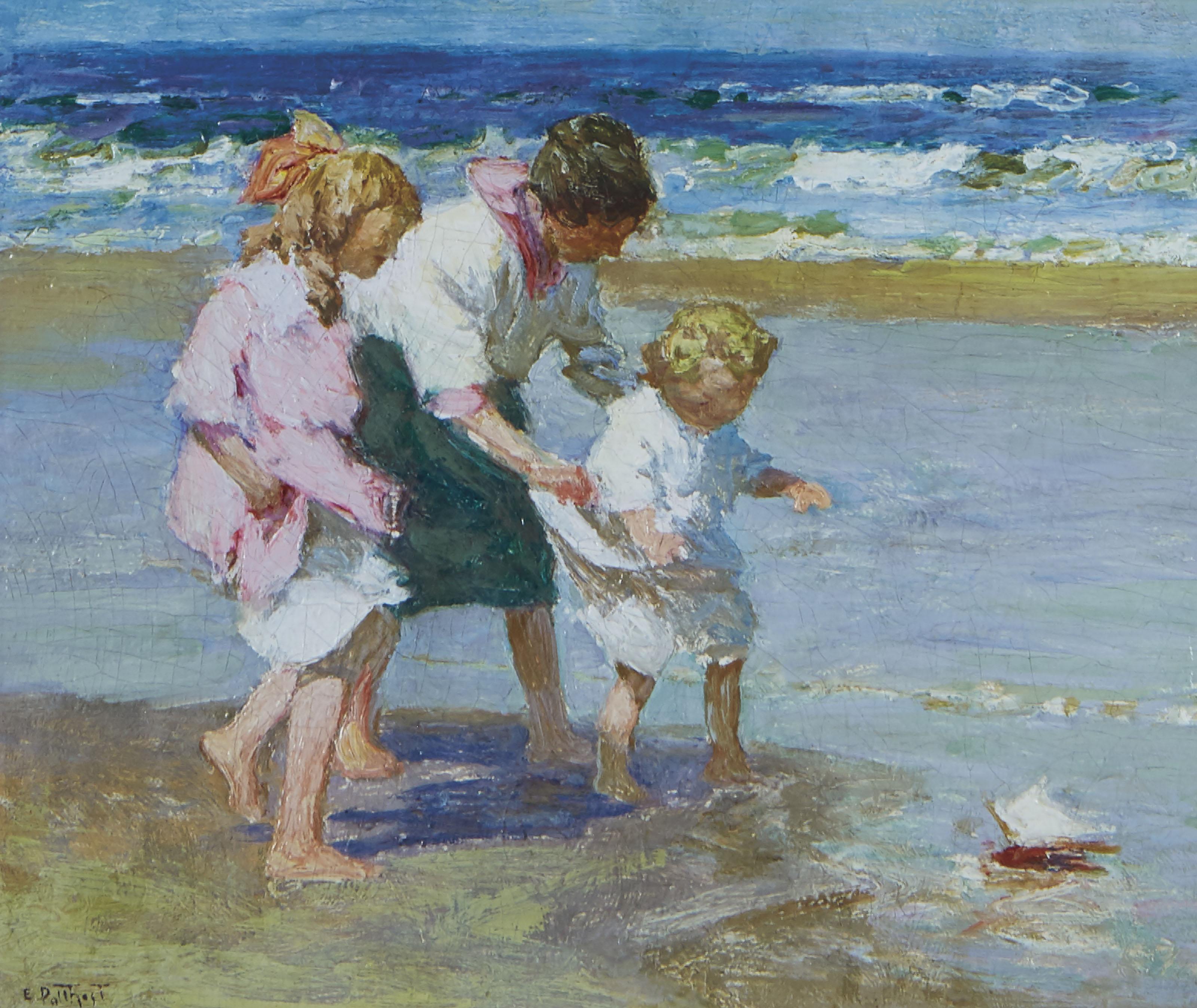 Edward Henry Potthast - Children on the Beach