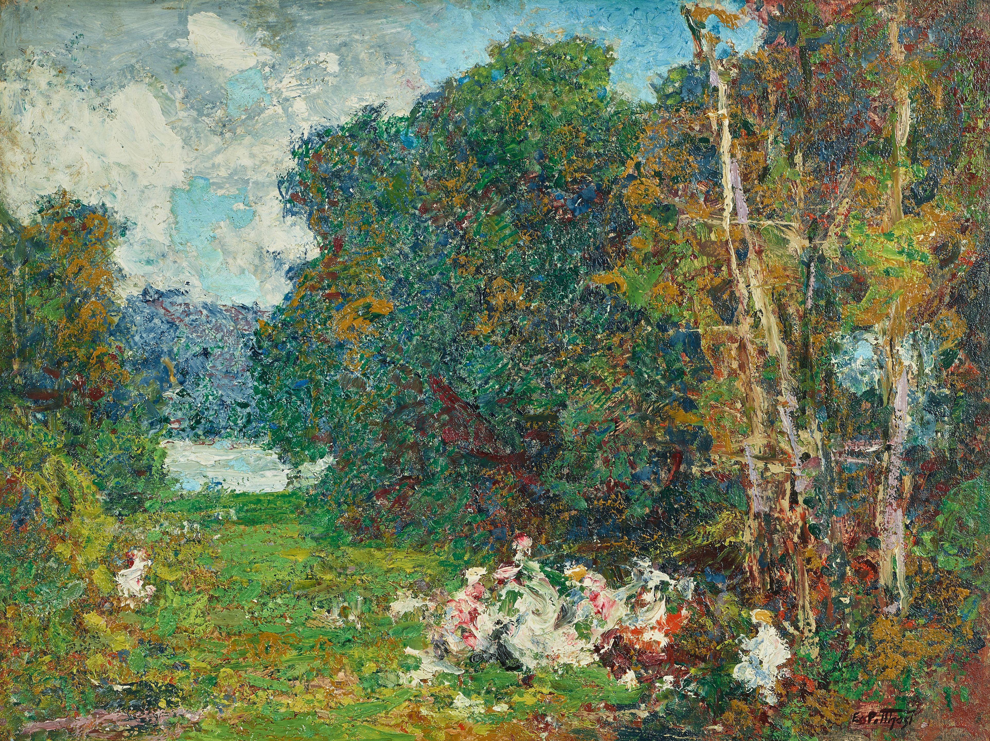 Edward Henry Potthast - Fairies