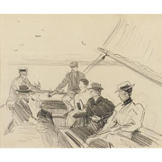 Edward Henry Potthast - Family Outing