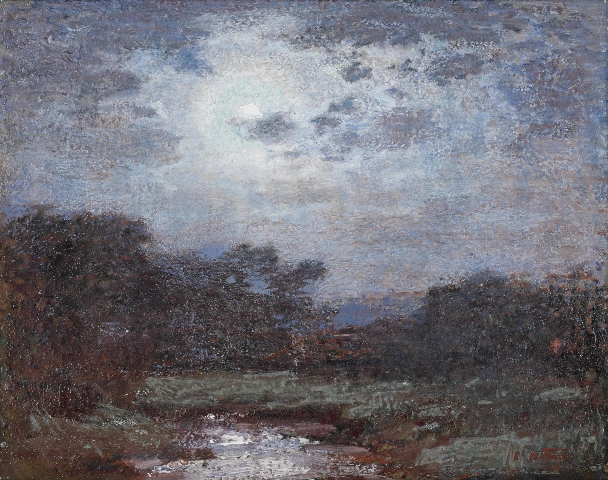 Edward Henry Potthast - Moonlight