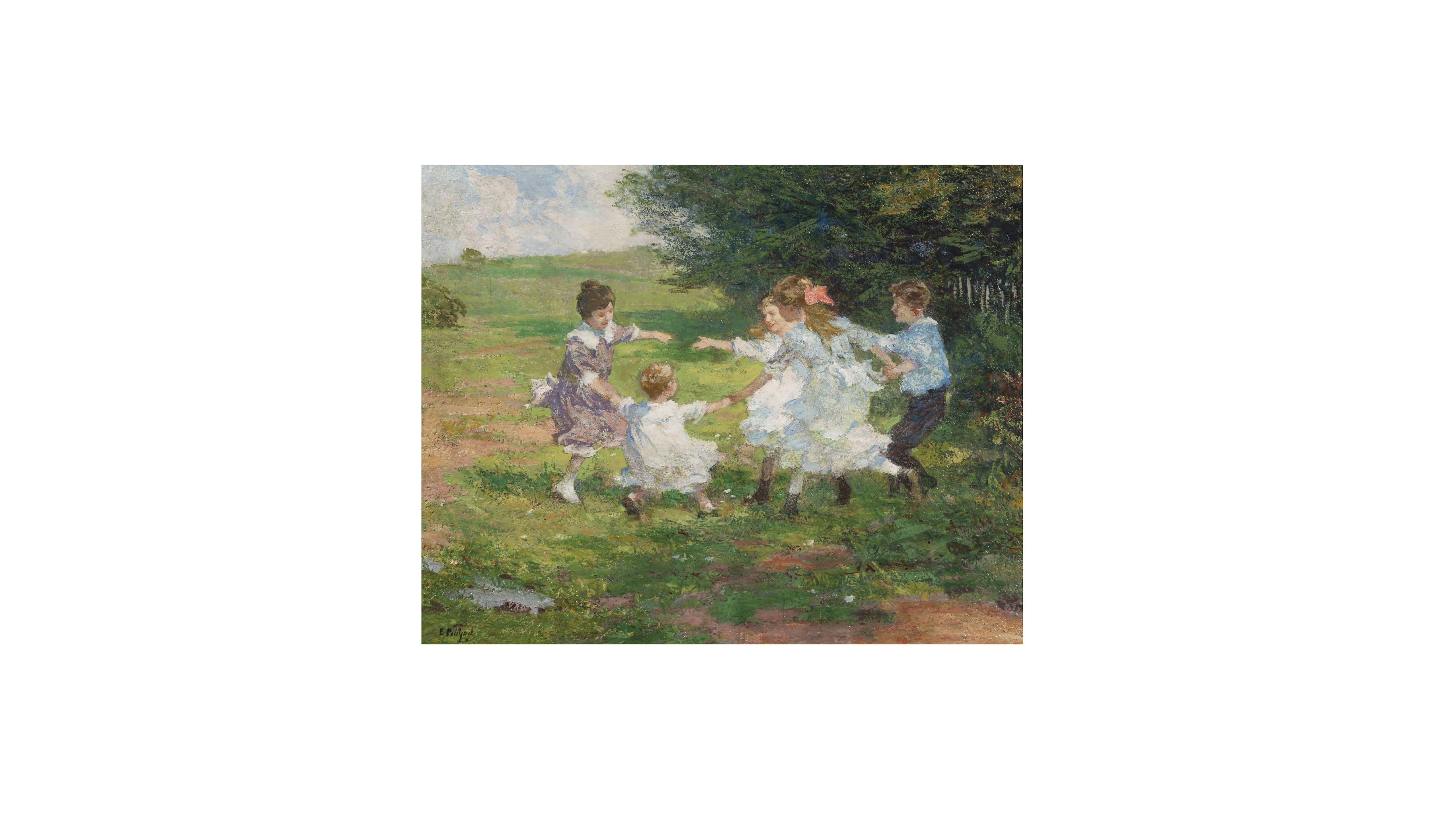 Edward Henry Potthast - Ring Around the Rosie