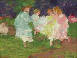 Edward Henry Potthast - Ring Around the Rosie