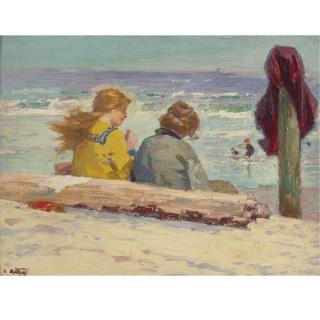Edward Henry Potthast - The Chaperones