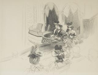 Edward Henry Potthast - Theatre Scene