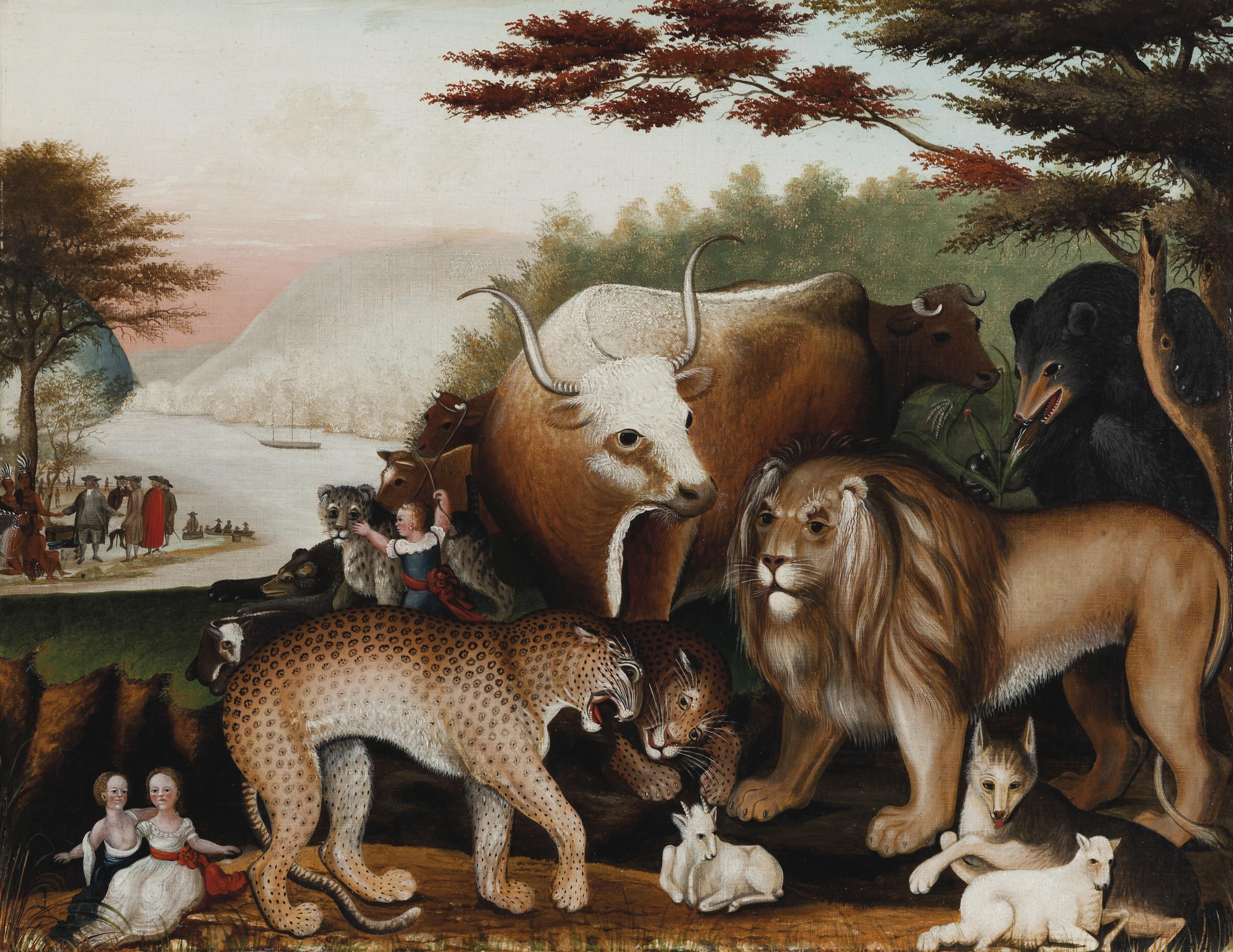 Edward Hicks - Peaceable Kingdom