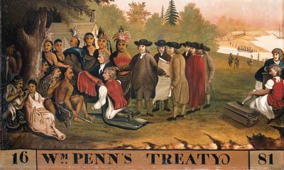 Edward Hicks - Wm Penn\'S Treaty, 1681