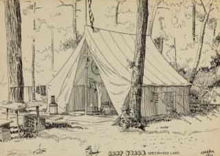 Edward Hopper - Camp Nyack, Greenwood Lake