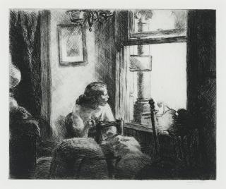 Edward Hopper - East Side Interior