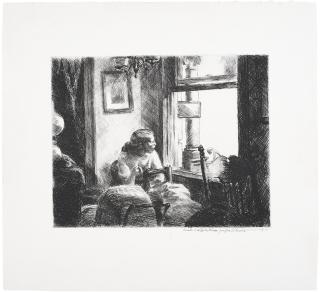 Edward Hopper - East Side Interior