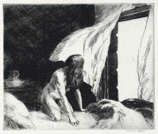 Edward Hopper - Evening Wind (Zigrosser 9; Levin 77)