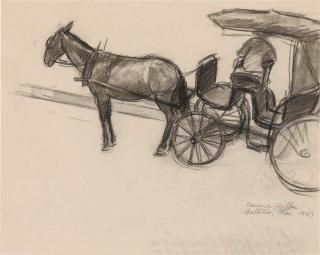 Edward Hopper - Horse and Buggy