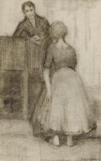 Edward Hopper - Illustration For Nicholas Nickleby