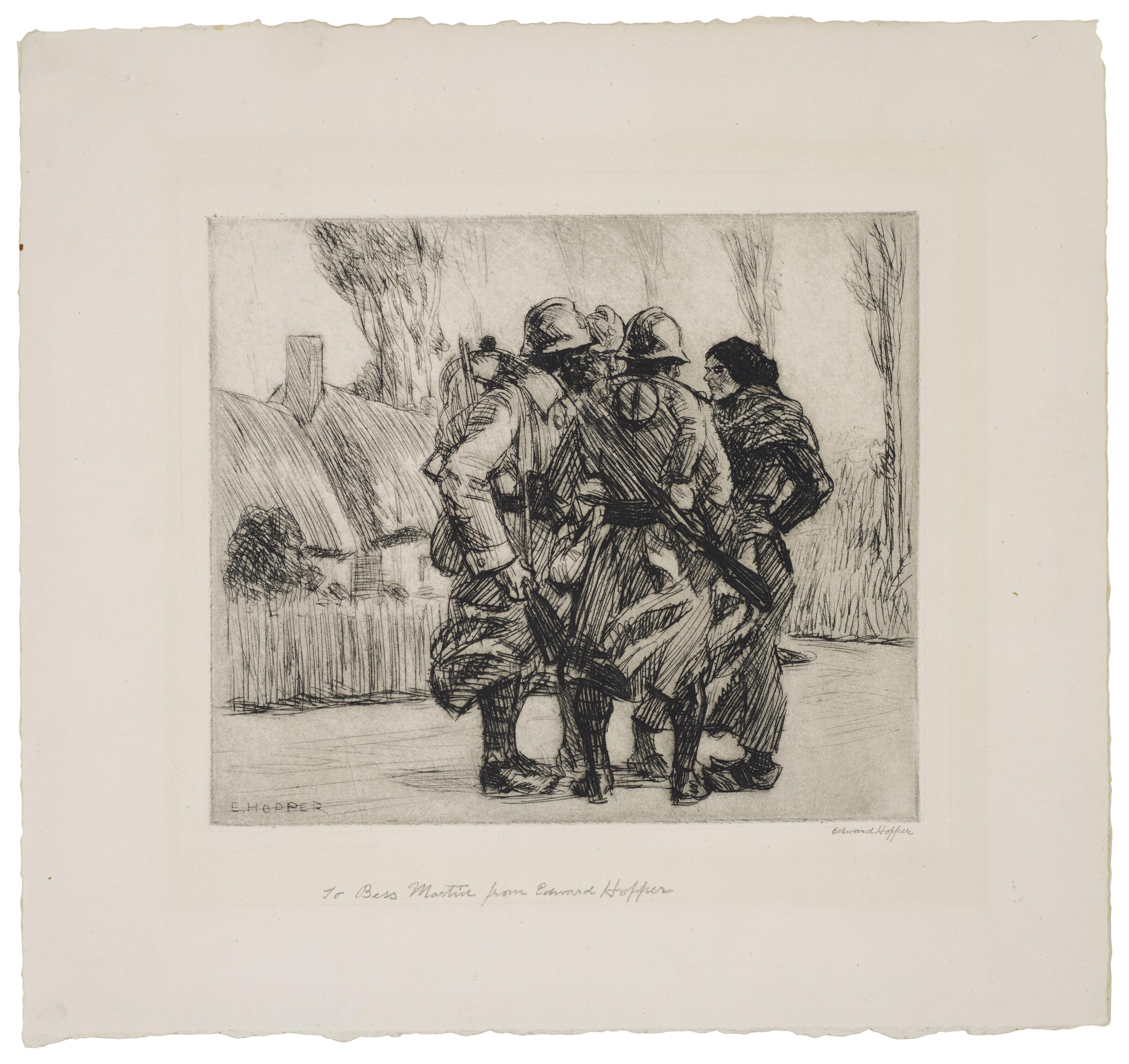 Edward Hopper - Les Poilus