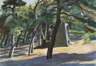 Edward Hopper - Scrub Pines