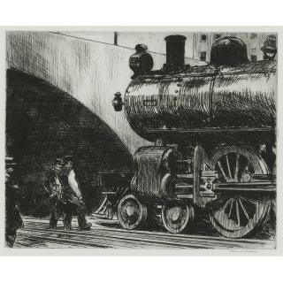 Edward Hopper - The Locomotive (Z. 17; L. 100)