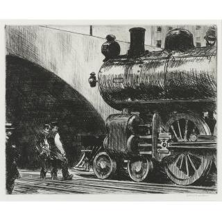 Edward Hopper - The Locomotive (Z. 17; L. 100)