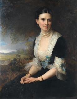 Edward Hughes - Portrait of Jane Emilia Lloyd