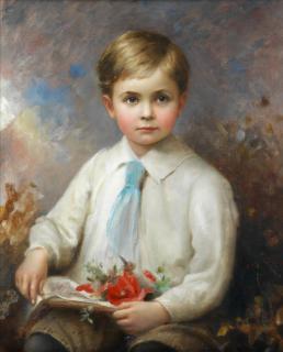 Edward Hughes - Portrait of Rodney William Verelst