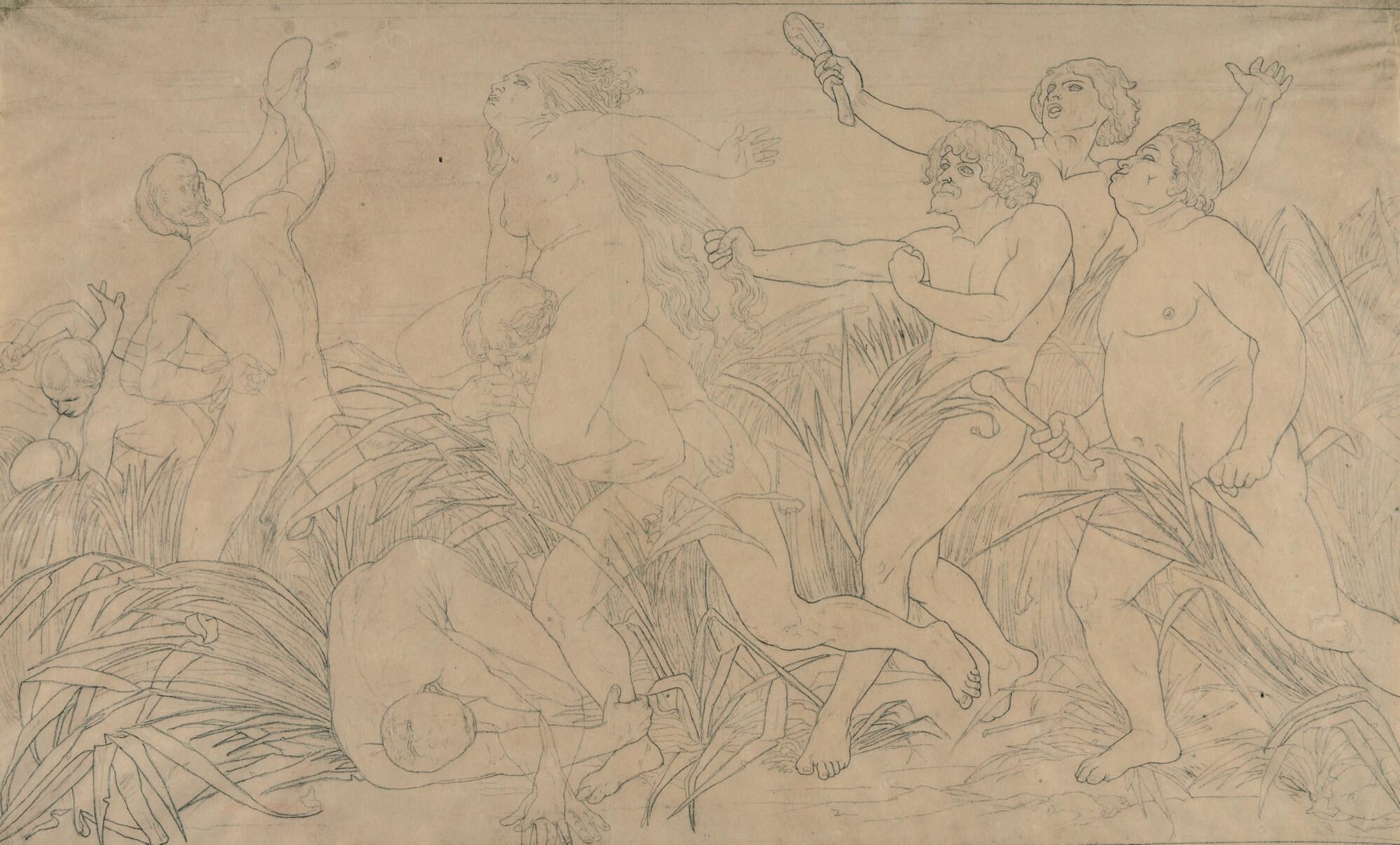 Edward Jakob von Steinle - Ein Bild moderner Kultur.