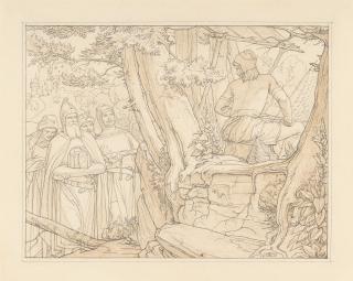 Edward Jakob von Steinle - Heinrich I. am Vogelherd