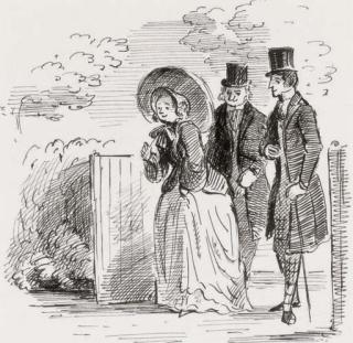 Edward Jeffrey Irving Ardizonne - Illustration to James Reeves\' The Wandering Moon:  Summer Party