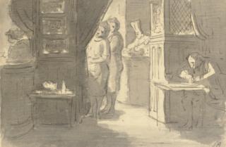 Edward Jeffrey Irving Ardizzone, R.A. - Rules, Maiden Lane