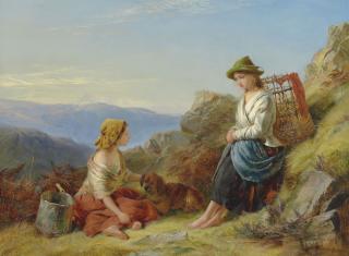Edward John Cobbett, R.B.A. - An afternoon rest