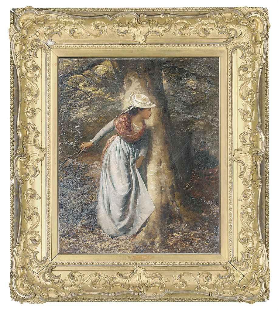 Edward John Cobbett, R.B.A. - Hide And Seek