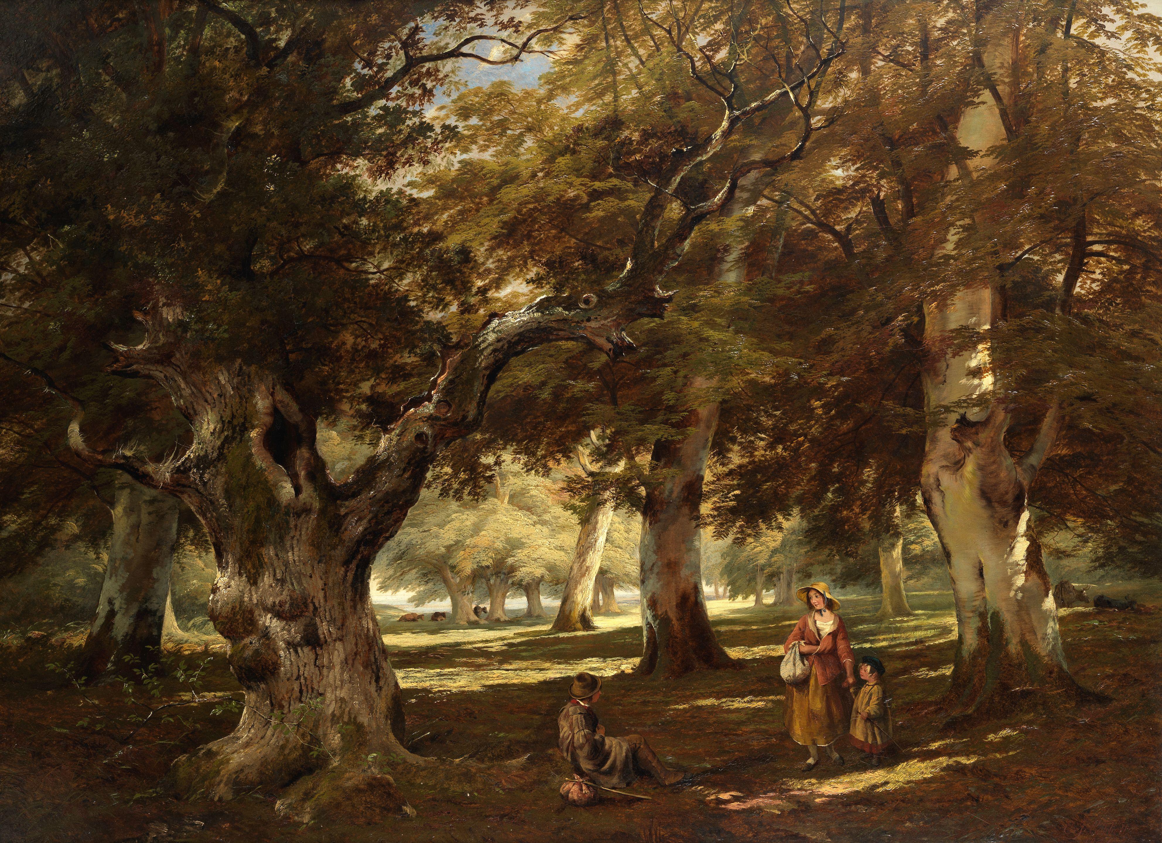 Edward John Cobbett - Windsor Park near Cumberland Lodge