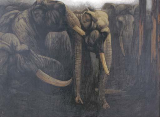Edward Julius Detmold - The Jungle Book Portfolio: Two Plates