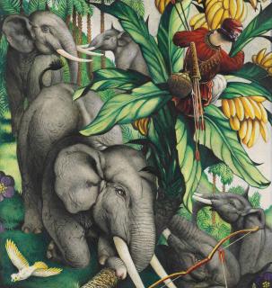 Edward Julius Detmold - The Seventh Voyage of Sinbad the Sailor