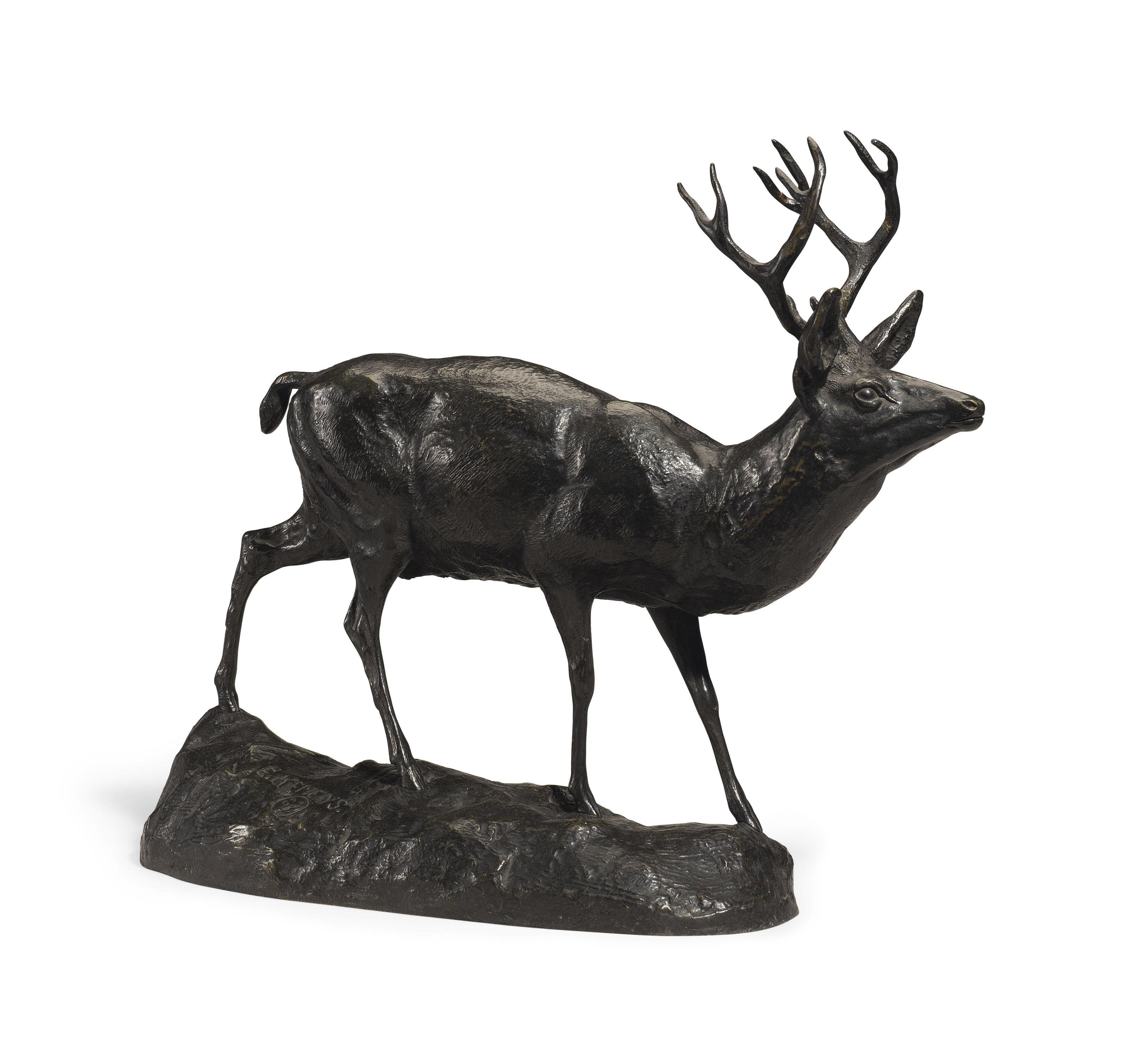 Edward Kemeys - \'Standing Stag\'