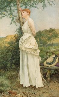 Edward Killingworth Johnson, R.W.S. - The Trysting Place