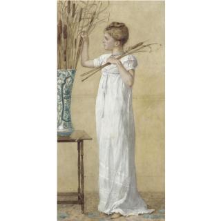 Edward Killingworth Johnson - Arranging The Bullrushes