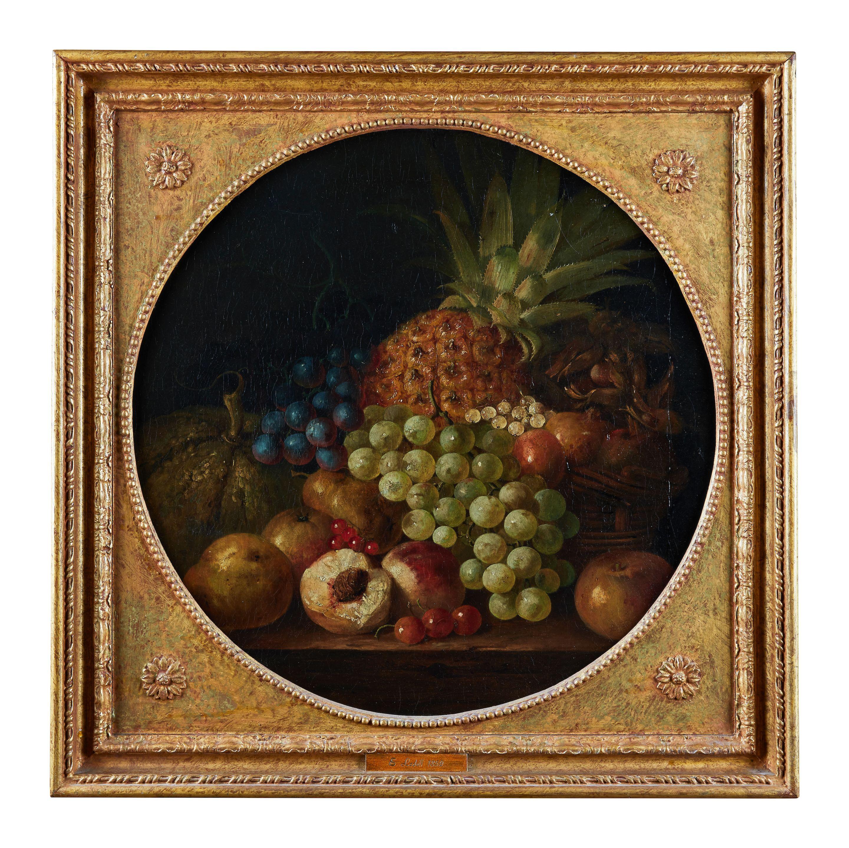 Edward Ladell - Nature morte aux fruits d\'été