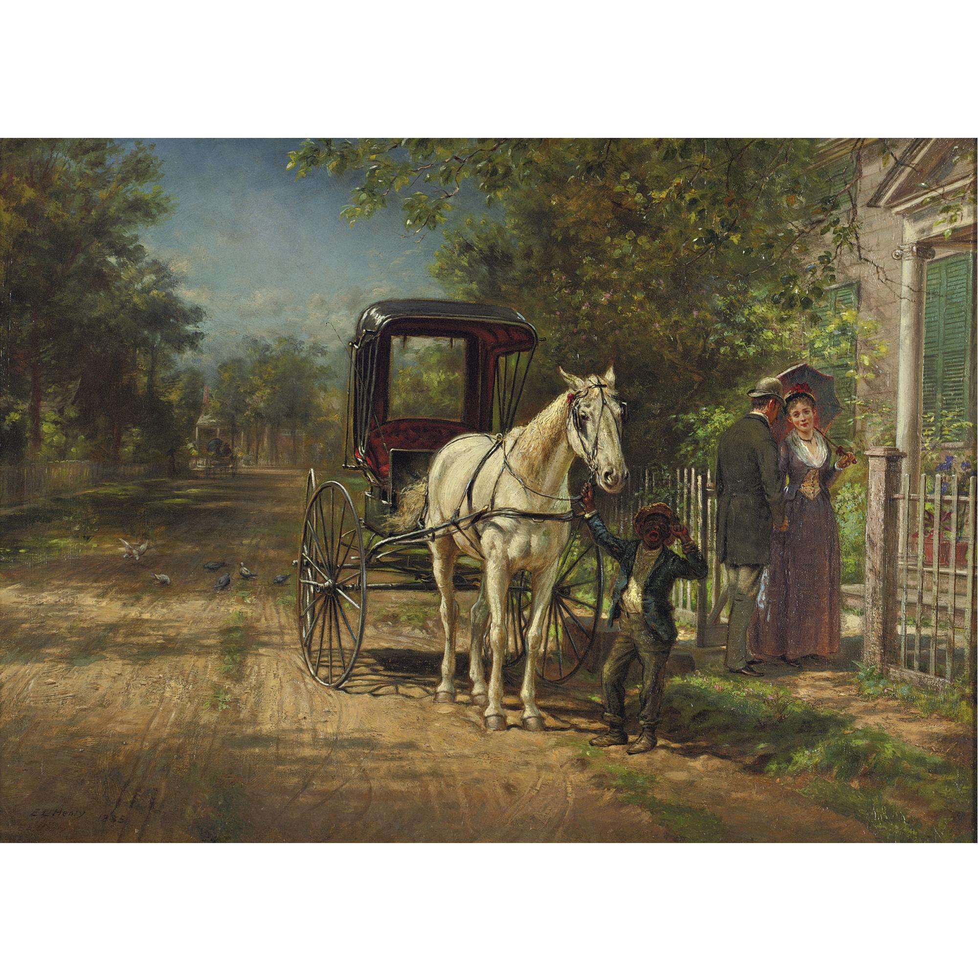 Edward Lamson Henry - A Lengthy Farewell