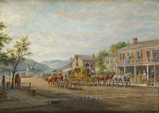 Edward Lamson Henry - A River Landing