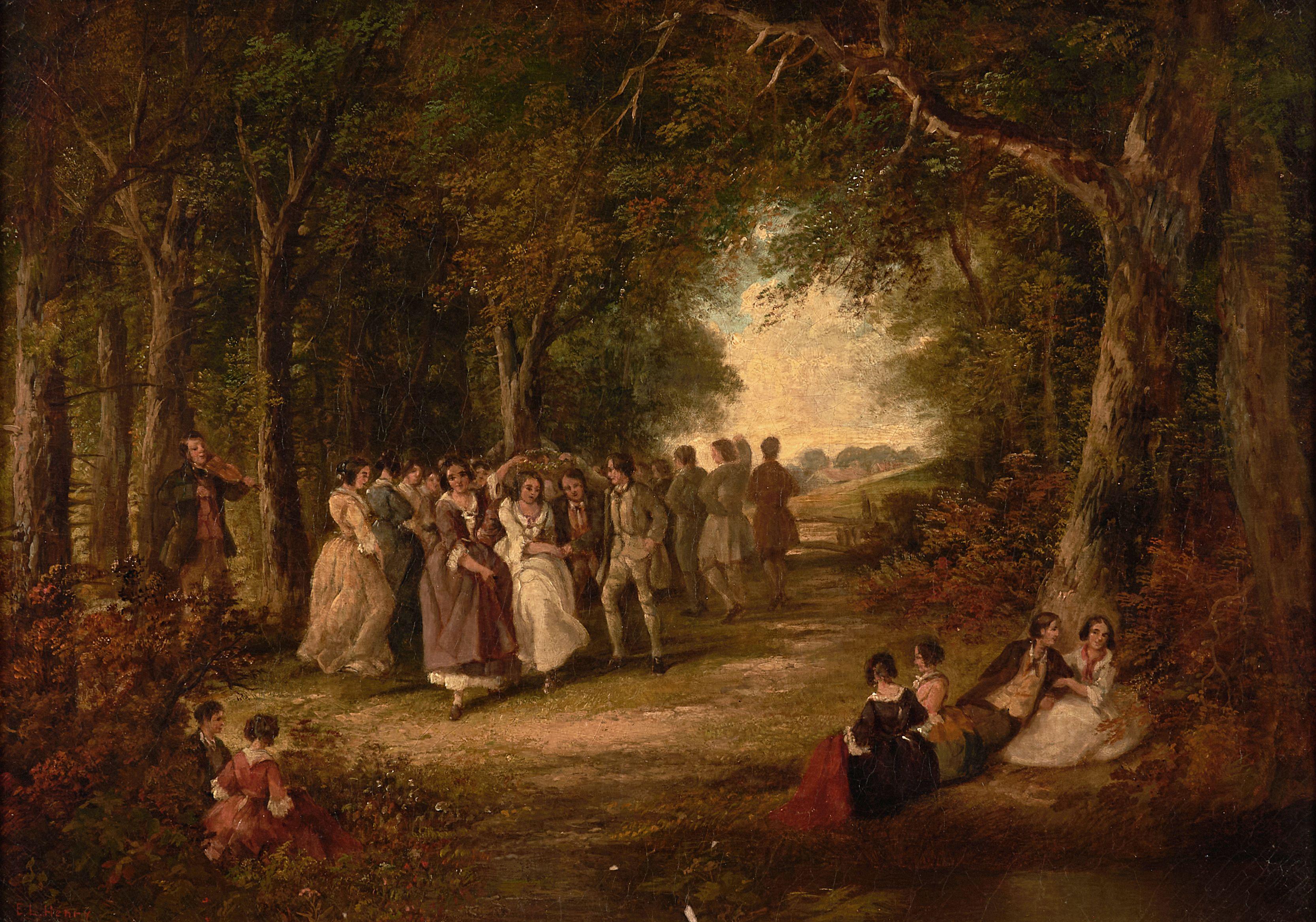 Edward Lamson Henry - A Summer Dance