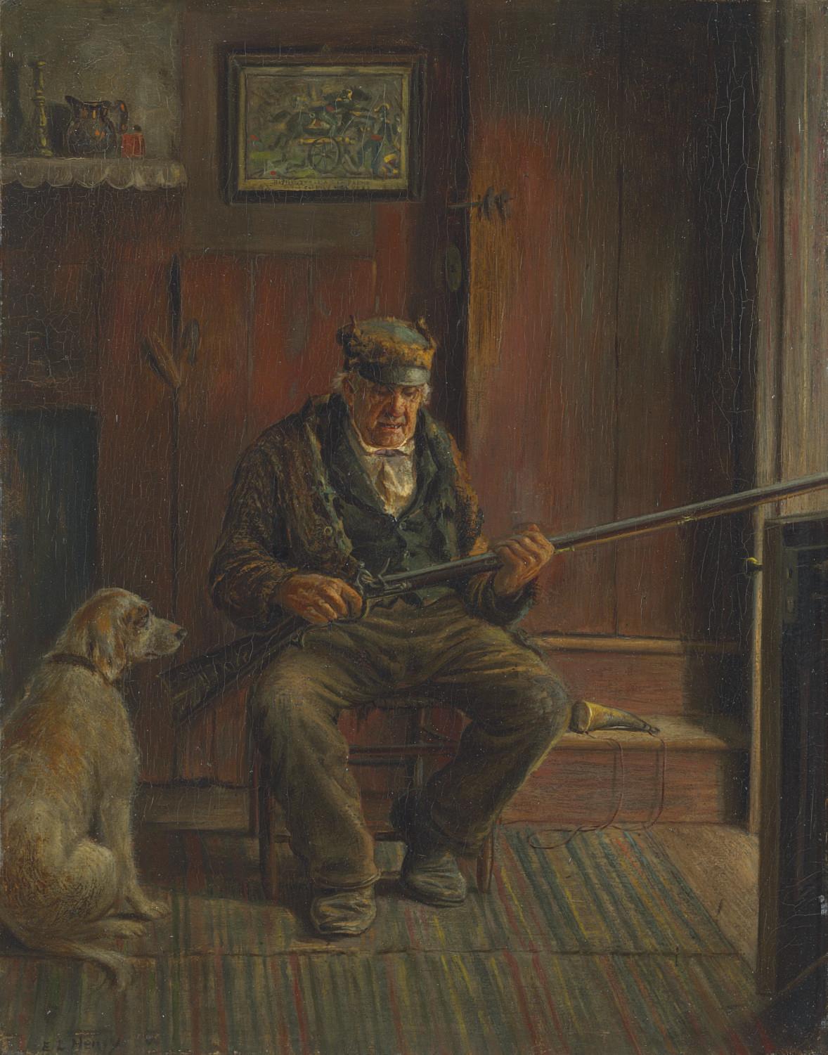 Edward Lamson Henry - An Old Friend